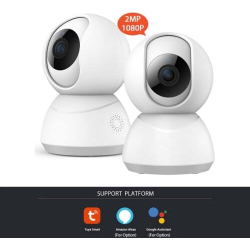 Tuya App Smart Home Graffiti 1080P Wifi IP ISO Android APP Remote Control Camera WiFi Vandal-proof Night Vision Baby Monitor