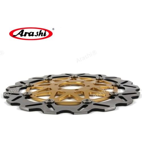 ARASHI For MOTO GUZZI BREVA 750 2003-2007 CNC Front Brake Rotors Disk Disc 2003 2004 2005 2006 2007 NEVADA 750 03-07 V7 Classic