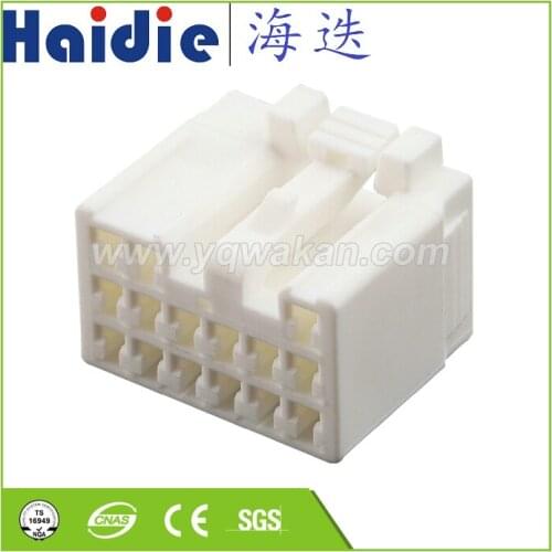 Free shipping 2sets 15pin plastic housing auto connector plug wiring harness cable unsealed connector HD152Y-2.2-21