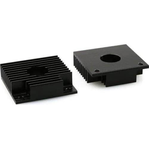 2pcs*MK7/MK8 40*40mm heatsink black aluminum radiator for Reprap i3 mk7MK8 extruder