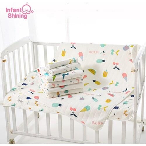 Infant Shining Changing Mat Size 30X45CM Baby Waterproof Sheet Urine Changing Pads Newborn Baby Waterproof Nappy Liners Pad
