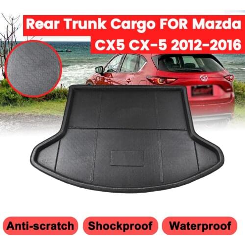 For Mazda CX-5 CX5 2012 2013 2014 2015 2016 Car Interior Cargo Liner Boot Tray Rear Trunk Cover Matt Mat Floor Carpet Kick Pad