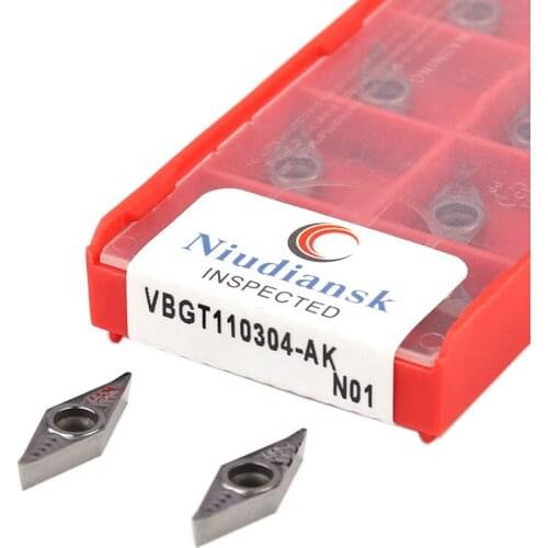VBGT110302-AK N01 Aluminum Cutting Tool VBGT110304-AK N01 CNC Lathe Tool VBGT110308-AK N01 Carbide Inserts External Turning Tool