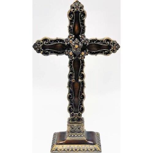 Classical cross cake silicone mold diy concrete, resin, plaster home decoration mold interior decoration tool