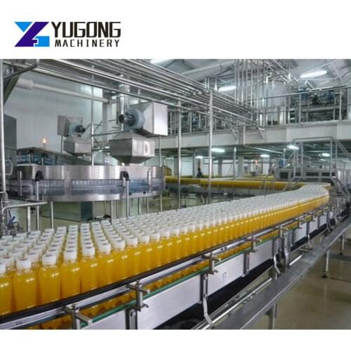 Plastic Bottles Water Production Line Small Scale Soda Water Production Plant Juice Coconut Mineral Water Beverage Product Line