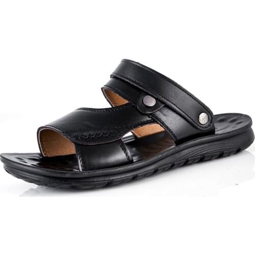 Gladiator dress rubber para holes sandles beach size cuero sandals walking mens praia sandales slip em plage de 44 outdoor shoe