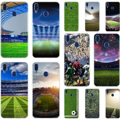 Green stadium Soft TPU Case Cover For Huawei Honor 30 20 10 9 Lite 9a 8a 7a Pro 10X 10i 30s 20lite 10lite