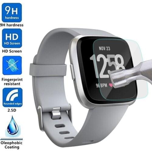 NEWCOOL 3pcs Tempered Glass Screen Protector with Dust Removal Sticker watch Films for Garmin 920xt Smart Watch Guard Glass Film