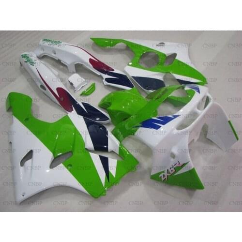For Kawasaki Zx6r 1994 - 1997 Fairing for Kawasaki Zx6r 94 95 Full Body Kits for Kawasaki Zx6r 96 97 White Green Fairing
