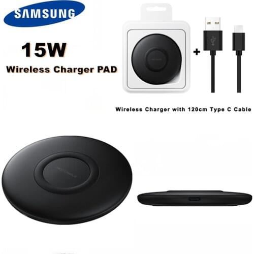 Original Samsung Fast Charging Wireless Charger PAD EP-P1100 For Galaxy S21/S20 Ultra /10/S9/S8 plus For iphone 12 For xiaomi 11