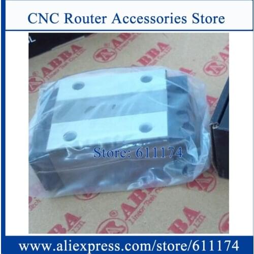Original Taiwan ABBA Linear bearings BRH20B, slider block BRC20R0, square slider blocks BRC20RO