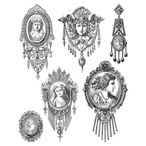 Mirror art Transparent Clear Silicone Stamp/Seal for DIY scrapbook/photo album Decorative clear stamp sheets ST0861