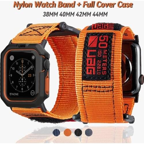 High quality official nylon sport watch band for Apple watch 40mm 44mm for iwatch 5 6 se 2 3 38mm 42mm strap bracelet wristbelt