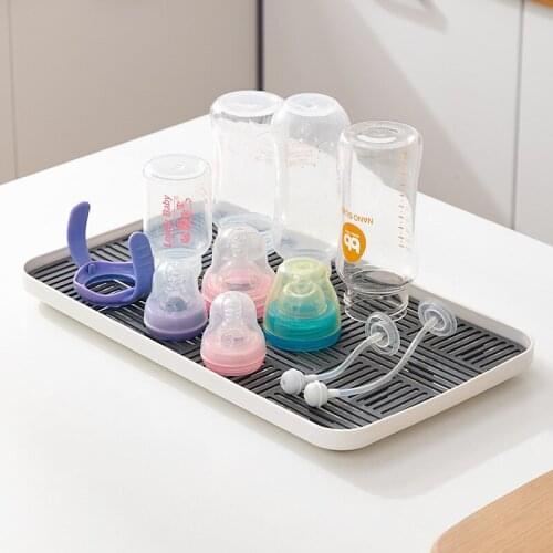 Kitchen Drain Rack Plastic Dish Drainer Tray Sink Organizer Cup Sponge Drying Rack Holder Worktop Storage Tray for Tableware