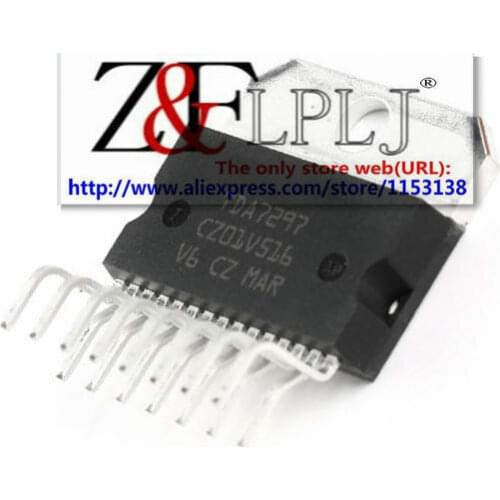 TDA7297 ZIP15 tda 7297 6.5-18V 15+15W DUAL BRIDGE AMPLIFIER New Original 2PCS/PCS