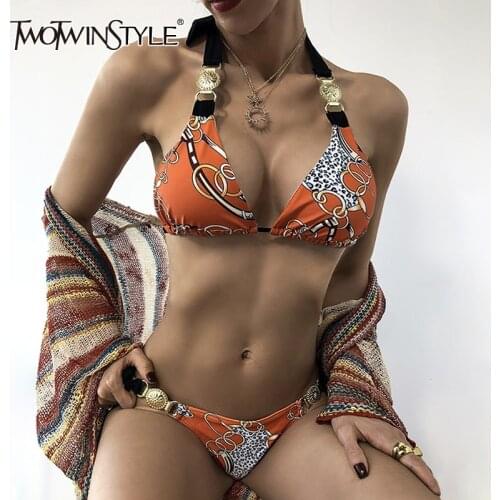 Купальники бикини TWOTWINSTYLE China At AliExpress