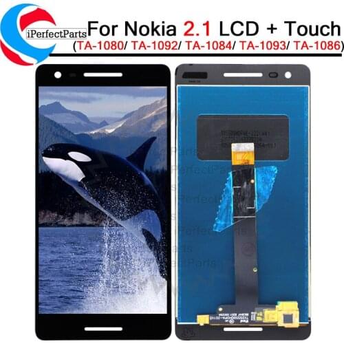 5.5'' For Nokia 2.1 LCD Display Touch Screen Digitizer Assembly Touch Screen Assembly TA-1080 TA-1084 A-1086 TA-1092 TA-1093