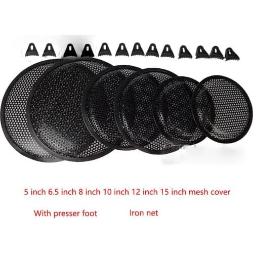 10pcs/lot Large hole speaker net cover subwoofer car horn protection cover connector 5 inch / 6/8/10/12/15 inch