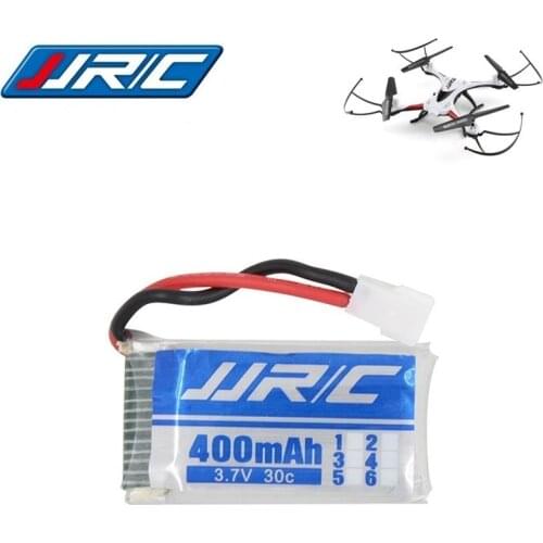 100pcs/lot JJRC H31 Original Battery JJRC Spare Parts 3.7V 400mah 30C Battery H31 Lipo battery 3.7 v For JJRC H31 Battery