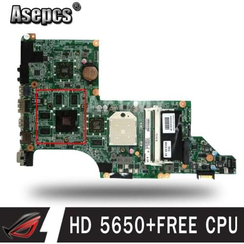 Akemy NEW-MB ,603939-001 DA0LX8MB6D1 DV6-3000 Mainboard FOR HP PAVILION DV6 DV6-3000 LAPTOP MOTHERBOARD ,HD 5650 1GB + FREE CPU