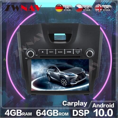 Android 10.0 2 din car radio multimedia player For Chevrolet/Chevy/Holden/S10/TRAILBLAZER/ISUZU D-MAX S10 GPS stereo head unit