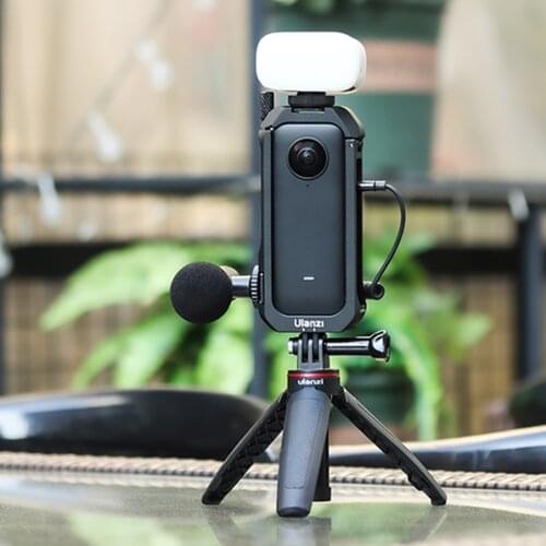 Case Protective Housing Shell External Extension Rabbit Cage Camera Accessories Action Camera Case For Insta 360 ONE X2