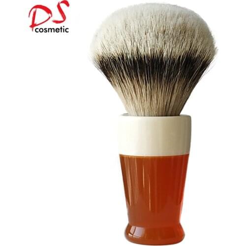 Dscosemtic 26mm silvertip badger hair knot shaving brush for man