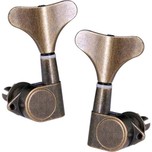 Guitar Tuning Pegs Machine Heads Guitars Gears Tuners 55-56mm 4L1R Bronze