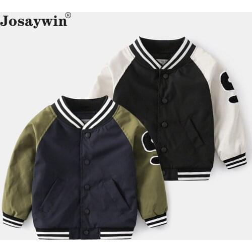 Spring Autumn Jacket Coats Baby Boys Girl Patchwork Parkas Jacket Coat for Girl O-Neck Army Green Childrens Clothes Outerwear