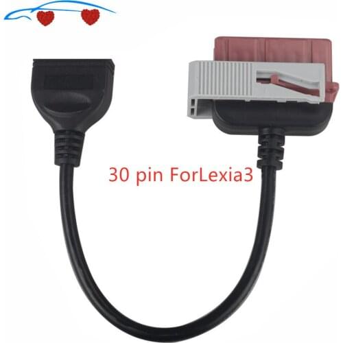 Lexia-3 Lexia 3 Lexia3 30 PIN cable for Citroen Diagnostic Tool OBD1 to OBD2 Connector Cable
