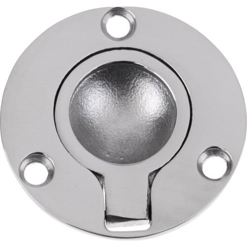 Marine Stainless Steel Boat Hatch Latch Flush Mount Lift Pull Ring Handle Marine Hardware Traccion circular