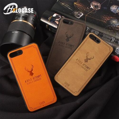 New Luxury Phone Case For iPhone 6 6S 7 8 Plus Cover Shockproof 3D Deer Fundas Coque iPhone 12 11 Pro MAX XR XS MAX Cover Capa