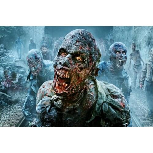 PDMDOG Zombie 5D Full drill diamond painting the walking Dead DIY diamond embroidery diamond mosaic Sale Cross stitch Home decor