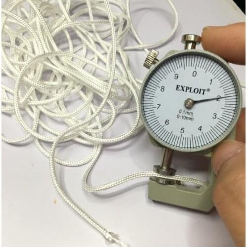 DIY Banboo Braided Nylon Rope white color curtain blinds accessory shutter string DIY beading cord,750m/roll