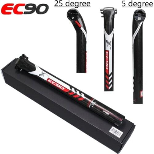 EC90 New Brand Carbon Fiber Seatpost Bicycle Seat Tube Road Bicycle Seatpost Bicycle Seat Tube Rod Carbon Seatpost Seat Tube