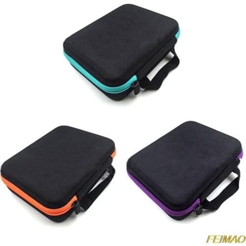 30 Bottles Essential Oil Storage Case 5ML10ML 15ML Perfume Oil Essential Oil Box Travel Portable Nail Polish Storage Bag