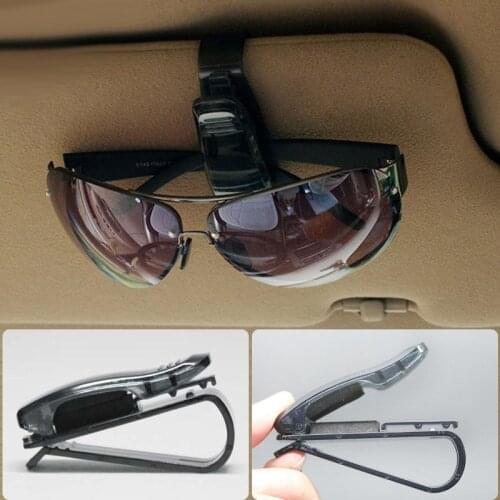 General Motors Sun Visor Glasses Sunglass Frame Glasses Case Sunglasses Clip Card Ticket Holder Fixer Model S Car Spectacle Clip