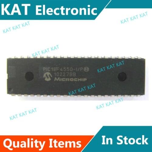 PIC18F4550 PIC18F4550-I/P High-Performance, Enhanced Flash, USB Microcontrollers with nanoWatt Technology