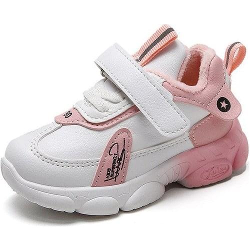 Winter kids shoes casual baby cotton boots kids non-slip keep warm martin snow boots boys girls sneakers baby sport shoes