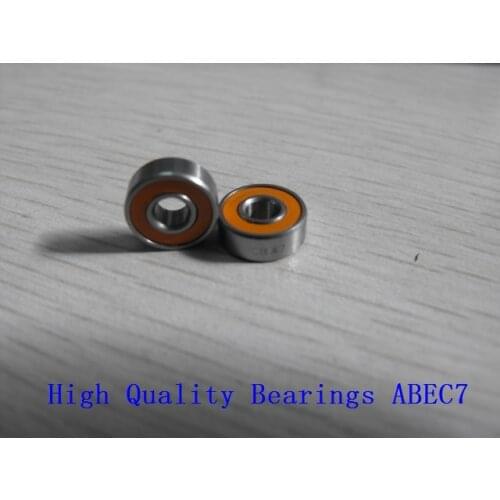 2PCS 3x10x4 Stainless steel hybrid ceramic ball bearing S623 2OS CB ABEC7 LD Fishing vessel bearing
