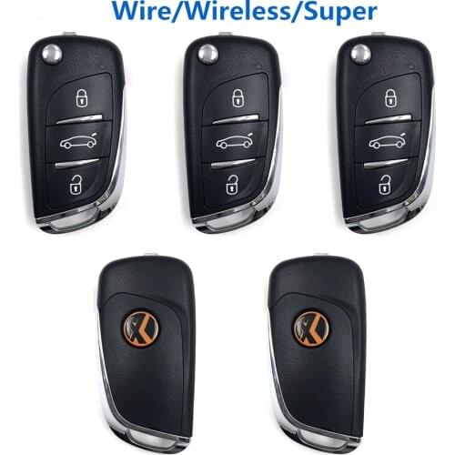 5pcs/lot Xhorse XKDS00EN Wire XNDS00EN Wireless XEDS00EN Super Remote for DS model VVDI2 for VVDI Key Tool Remote