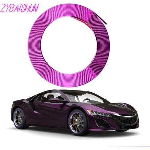 8 m car tire rim tire edge shield shiny cool DIY sticker for SEAT Ibiza Leon Toledo Arosa Alhambra Exeo FR Supercopa Mii Altea