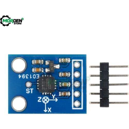 ADXL335 GY-61 Accelerometer Module 3-Axis Analog Output 3V-5V Angular Transducer
