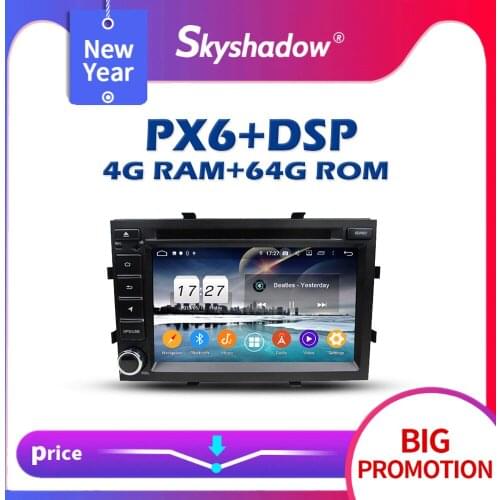 PX6 DSP IPS Android 10.0 4G + 64GB Car DVD Player Wifi Bluetooth 5.0 RDS RADIO GPS map For Chevrolet Cobalt Spin Onix 2012-2017