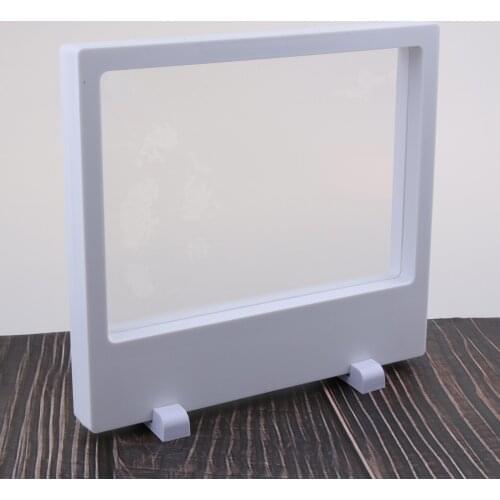 Jewelry Display Floating Case Box Frame Necklace Bracelet Coin Collectible Display, 7.09 x 0.79 inch