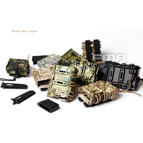 FMA Camo Scorpion RIFLE Mag Single Pouch Carrier 7.62 For Molle Tactical Magazine Bag 1PCS TB1267