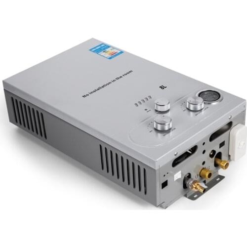 Natural Gas 8L Outdoor Camping Gas Water Heater Instant Gas Water Heater