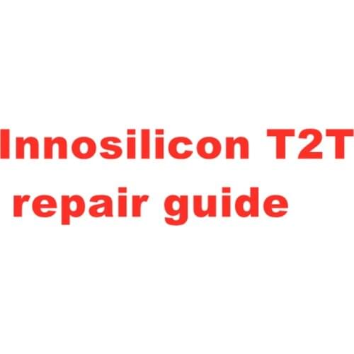 Innosilicon T2T miner Chinese repair guide