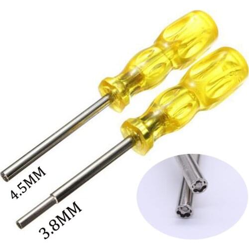 JCD 3.8mm 4.5mm each 15pcs Security Screw Driver Game Bit Open For N64 NES SNES Nintendo Cartridges and Console