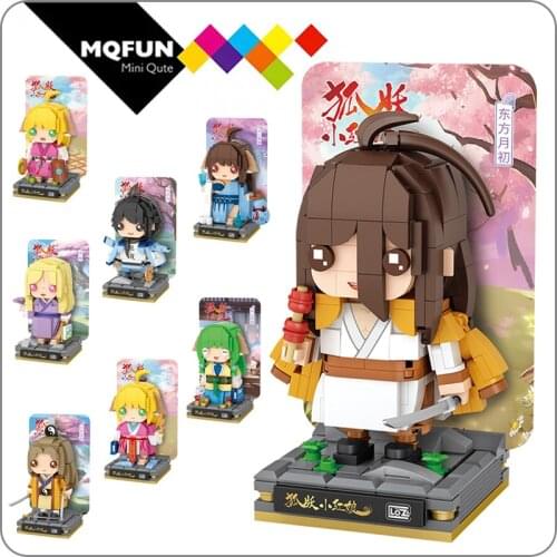 LOZ MINI Building Blocks of Chinese popular movies creative fox demon funny toy Action figures girls Toys for kids Brinqueos